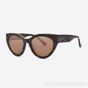 Gafas de sol de mujer Cat Eye Classic de acetato